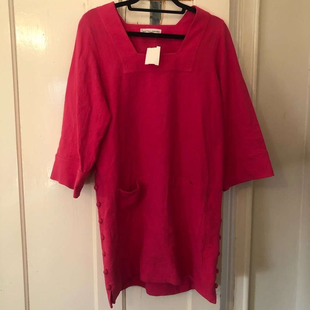 Apiece Apart Pink Oversize Dress